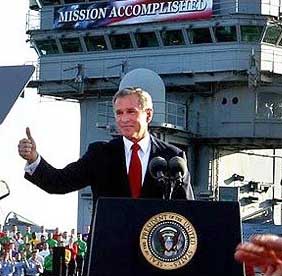 Bush's Mission accomplished speech